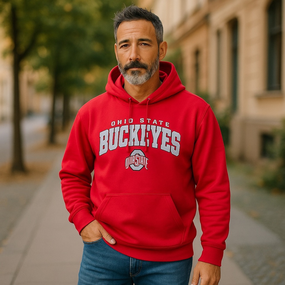 Ohio State Buckeyes Red Hoodie